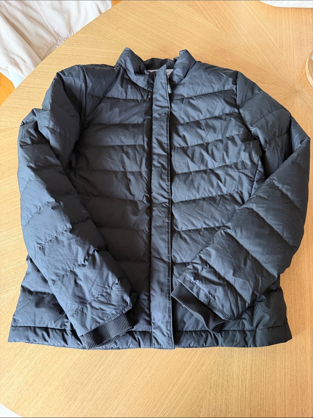 Black Quilted Puffer Jacket - Lightweight Winter Coat